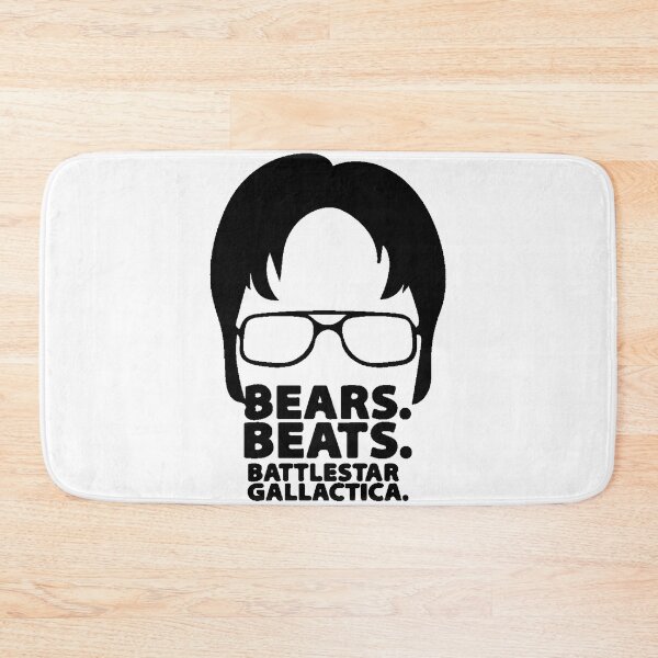 Item preview, Bears Beets Battle Star Gallactica-Dwight designed and sold by JemmyTT.