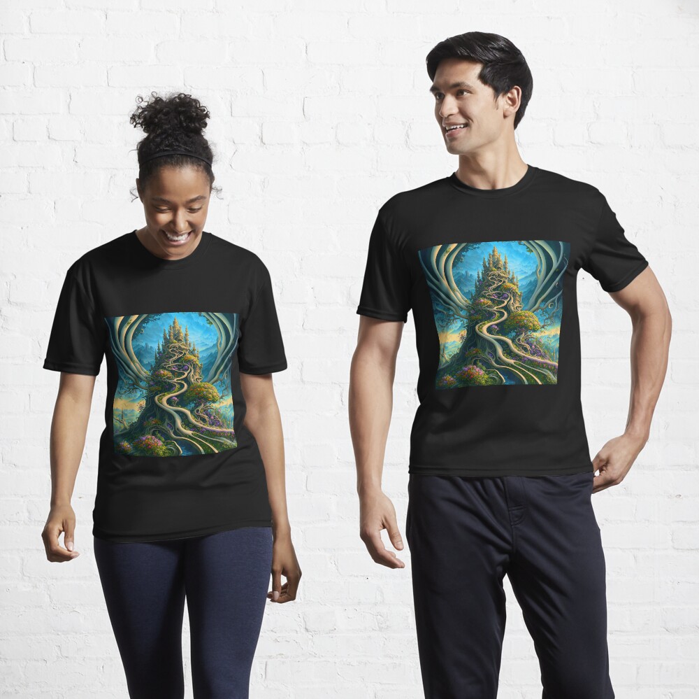 Item preview, Active T-Shirt designed and sold by blackhalt.