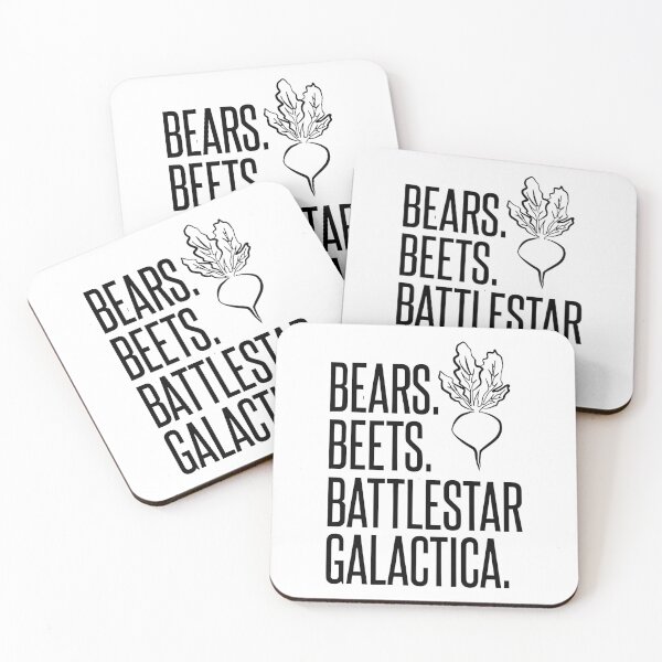 Item preview, Bears Beets Battlestar Galactica Bubble-free designed and sold by JemmyTT.