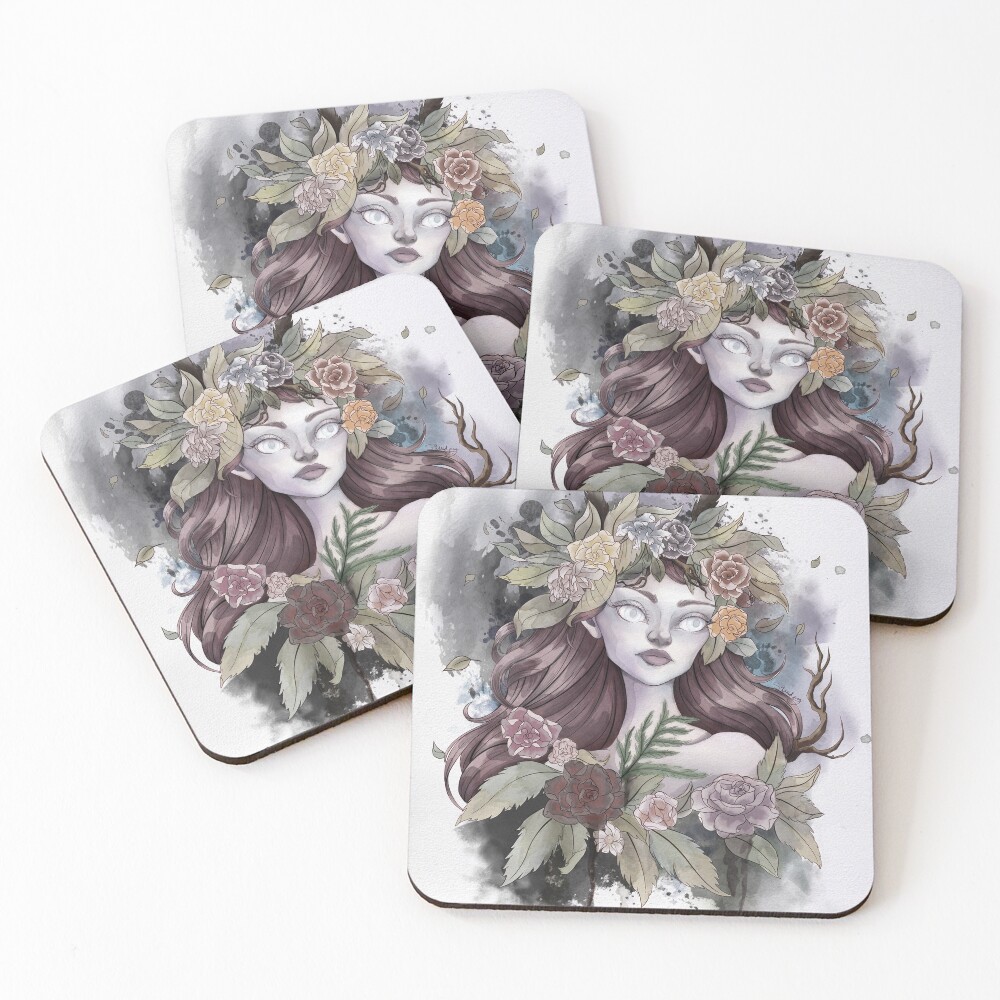 Item preview, Coasters (Set of 4) designed and sold by squidpeg.