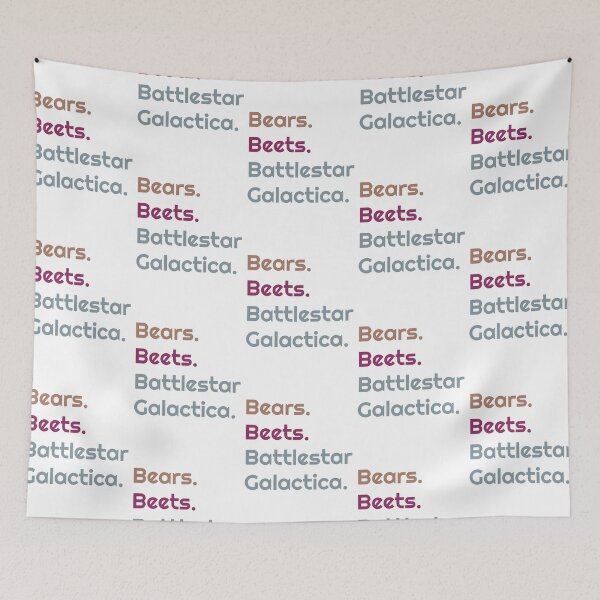 Item preview, Bears Beets Battlestar Galactica quote designed and sold by JemmyTT.