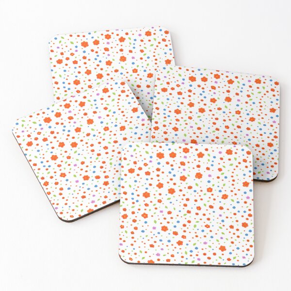 Item preview, Seamless pattern with red, violet, and blue flowers designed and sold by culasse06.