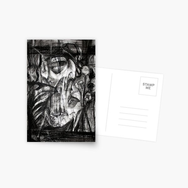self portrait as sung by molko Postcard