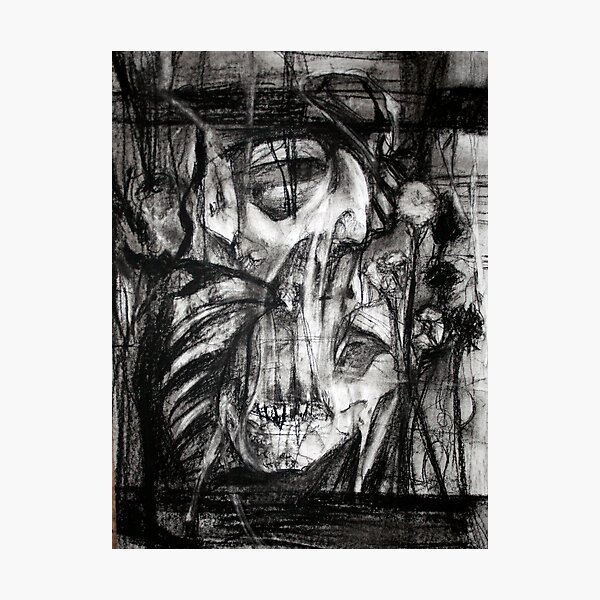 self portrait as sung by molko Photographic Print