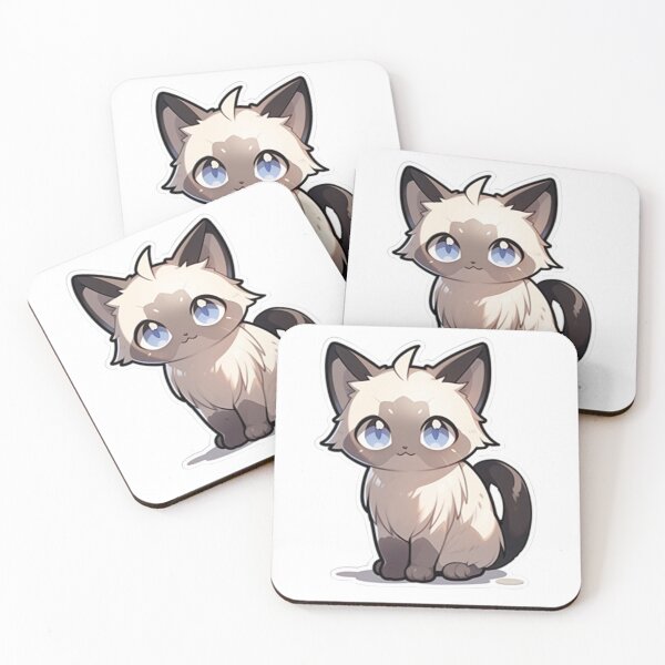 Item preview, A cute Siamese cat  designed and sold by KNAA.