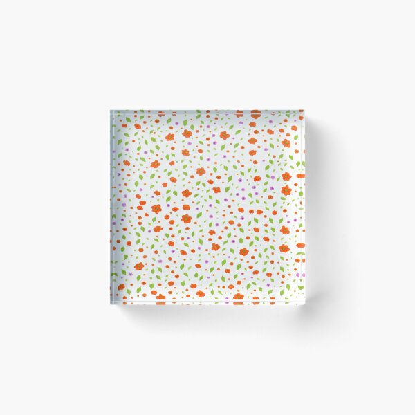 Item preview, Seamless pattern with red, and violet flowers designed and sold by culasse06.