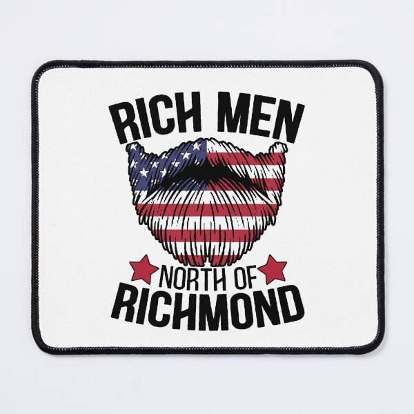 Item preview, Rich Men North Of Richmond American Beard Flag designed and sold by Dolphin Graphic.