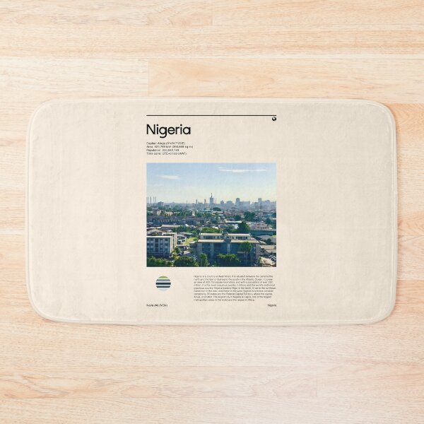 Item preview, Visit Nigeria (Travel poster) designed and sold by RabbitK.