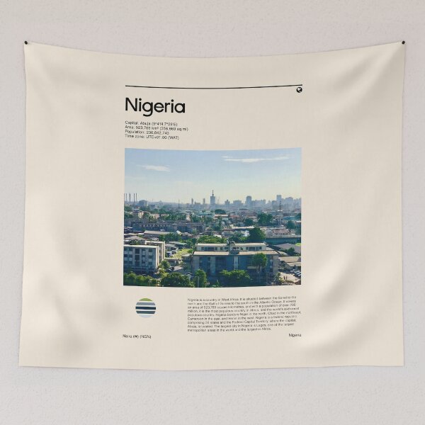 Artikelvorschau, Besuchen Sie Nigeria (Reiseplakat) entworfen und verkauft von RabbitK.