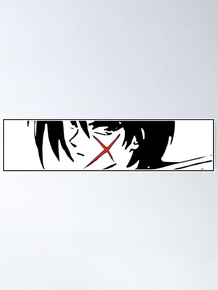 Anime Temporary Tattoo Rurouni Kenshin Himura Kenshin Sticker Cosplay Prop