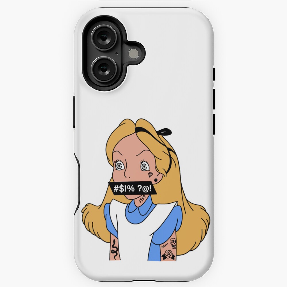 casetify - Alice in Wonderland Stickermania Case