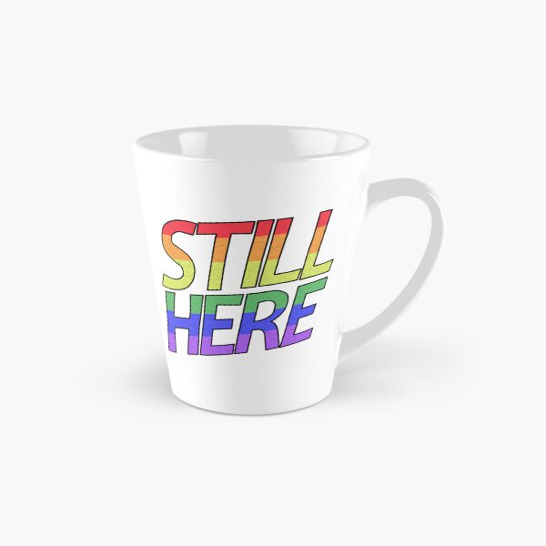 Item preview, Still Here - Rainbow Text designed and sold by BackgroundPixel.