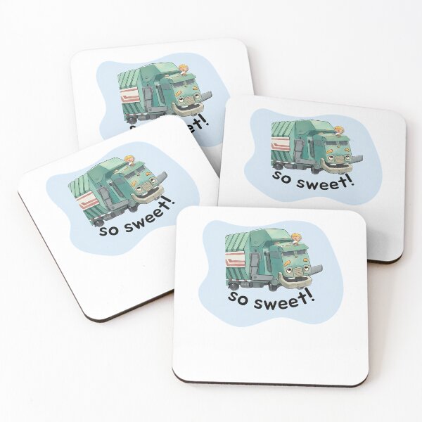 Item preview, hank and trash truck- trash truck designed and sold by AgatheMerciless.
