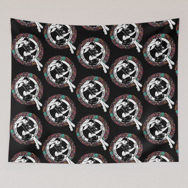 Item preview, Follow the white rabbit - Color on black base - PROMO designed and sold by YonGorham.