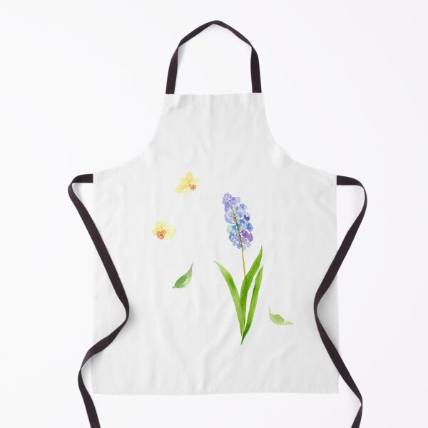Item preview, Muscari Blooms and Falling Petals | Watercolor Nature's Dance designed and sold by Kere123.