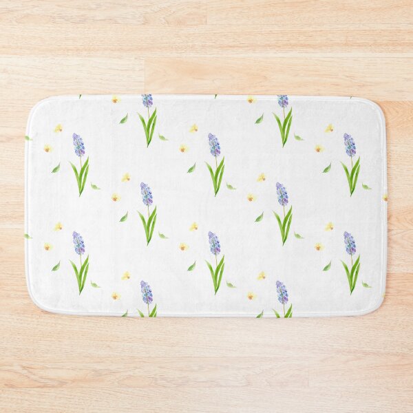 Item preview, Muscari Blooms and Falling Petals | Watercolor Nature's Dance designed and sold by Kere123.