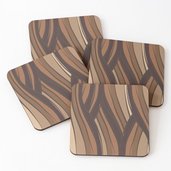 Item preview, Waves of browns designed and sold by andrasdesignssss.