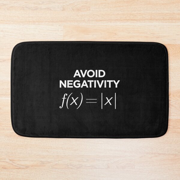 Item preview, Avoid Negativity Math Teacher T-Shirt designed and sold by ElizabethDiazA.