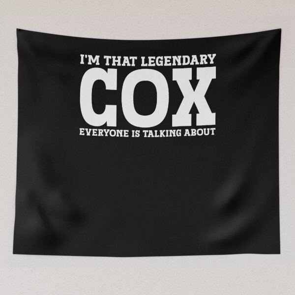 Item preview, Cox Surname Funny Team Family Last Name Cox designed and sold by AydenWiegand.