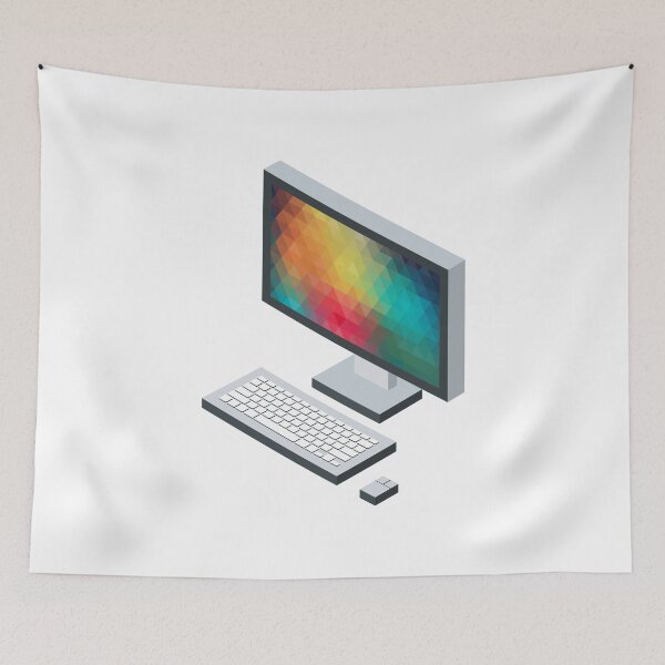 Item preview, Isometric icon monitor keyboard and mouse designed and sold by AdiDsgn.