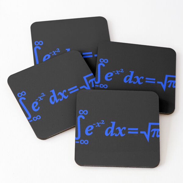 Item preview, blackpenredpen cool math calculus the Gaussian integral T-Shirt designed and sold by ElizabethDiazA.