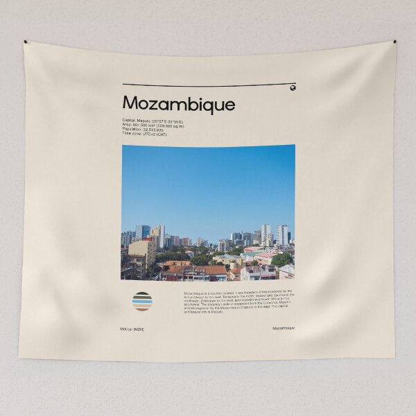Item preview, Visit Mozambique (Travel poster) designed and sold by RabbitK.