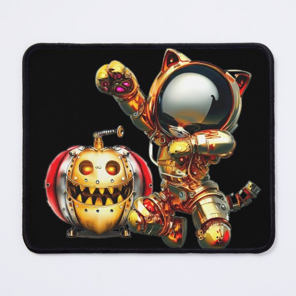 Item preview, Happy Halloween Dancing Metallic Cyberpunk designed and sold by Metallican.