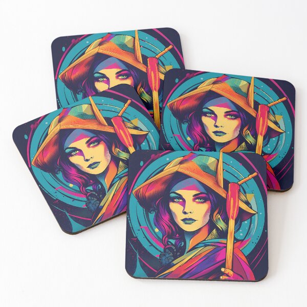 Item preview, Pop-Art Print - Fantasy Witch designed and sold by LordoftheGeeks.