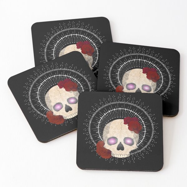 Item preview, Skull with Roses designed and sold by Amy--Katie.
