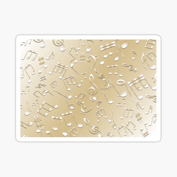 Item preview, Musical Notes XX designed and sold by B & K     Store.