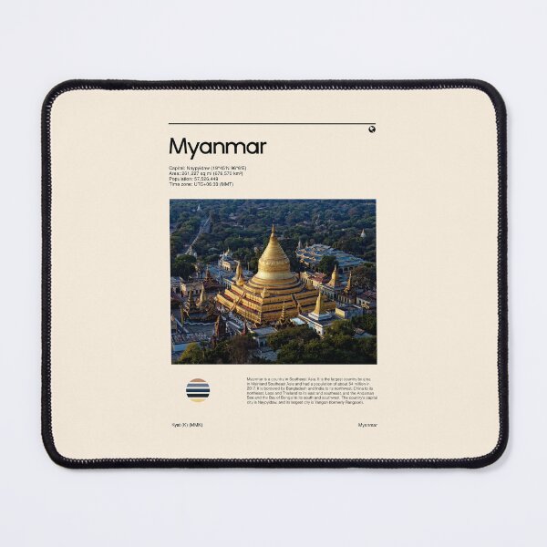 Item preview, Visit Myanmar (Travel poster) designed and sold by RabbitK.