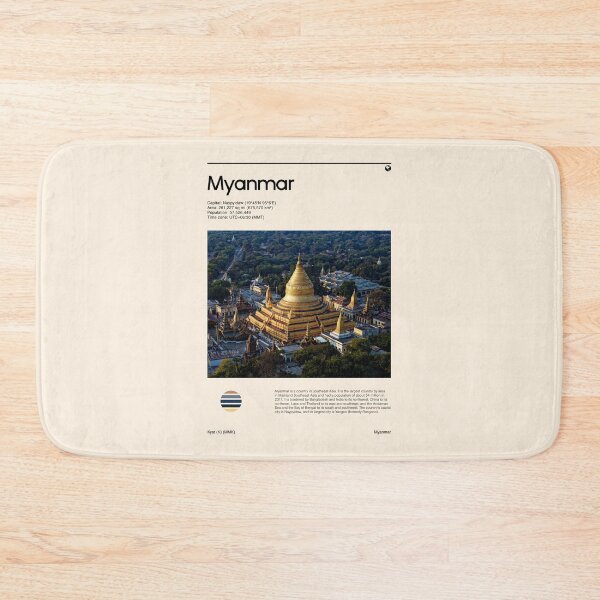 Artikelvorschau, Besuchen Sie Myanmar (Reiseplakat) entworfen und verkauft von RabbitK.