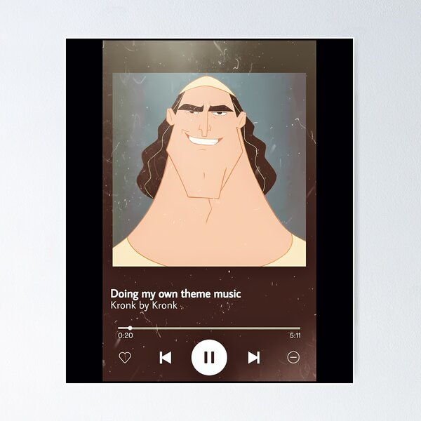 Item preview, Kronk's New Single - Kronk from 'The Emperor's New Groove'  	 designed and sold by qigovghoye22.