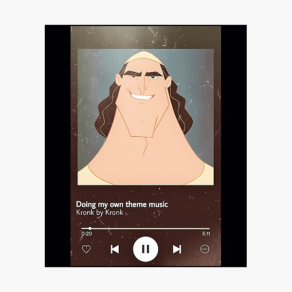Item preview, Kronk's New Single - Kronk from 'The Emperor's New Groove'  	 designed and sold by qigovghoye22.