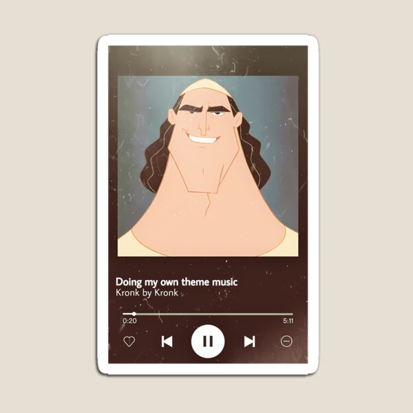 Item preview, Kronk's New Single - Kronk from 'The Emperor's New Groove'  	 designed and sold by qigovghoye22.