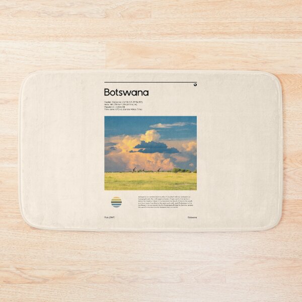 Item preview, Visit Botswana (Travel poster) designed and sold by RabbitK.