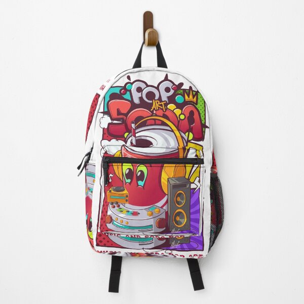 Item preview, Soda can cartoon character pop art concept designed and sold by Alsiq Creativeart.