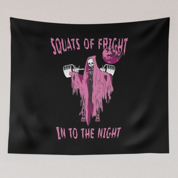 Item preview, Squats of Fright. Into The Night  designed and sold by youcanpowerlift.