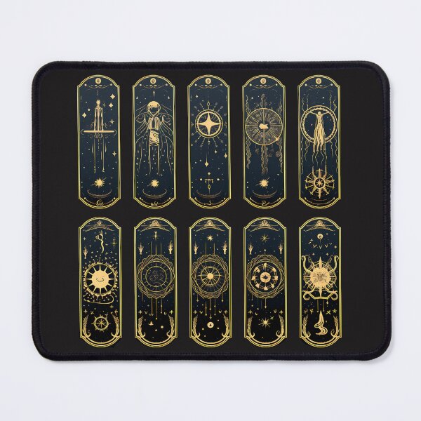 Item preview,  spiritual chakra in the tarot cards, sticker, seamless patterns designed and sold by sfwArt.