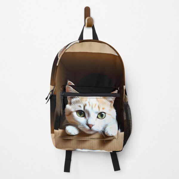 Item preview, Cat inside a box - Modern digital art designed and sold by Ai-michiart.