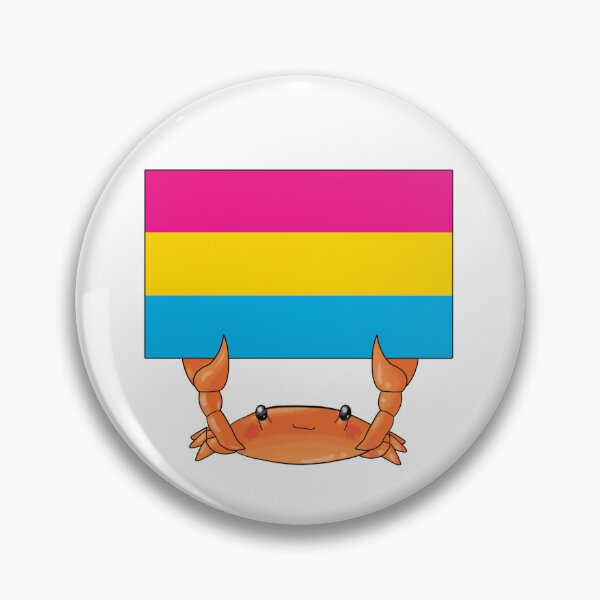 Item preview, Pride Flag Crab (pan) designed and sold by Rustmm.