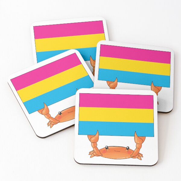 Item preview, Pride Flag Crab (pan) designed and sold by Rustmm.