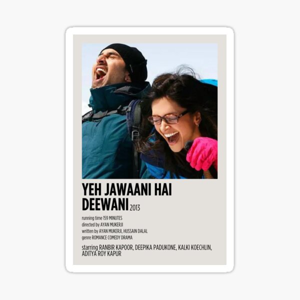 Yeh Jawaani Hai Deewani, Deepika Padukone, Ranbir Kapoor, Aditya Roy Kapur  Essential T-Shirt for Sale by PardesiGuy