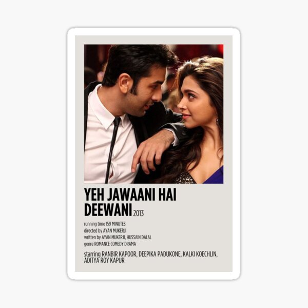 Yeh Jawaani Hai Deewani, Deepika Padukone, Ranbir Kapoor, Aditya Roy Kapur  Essential T-Shirt for Sale by PardesiGuy