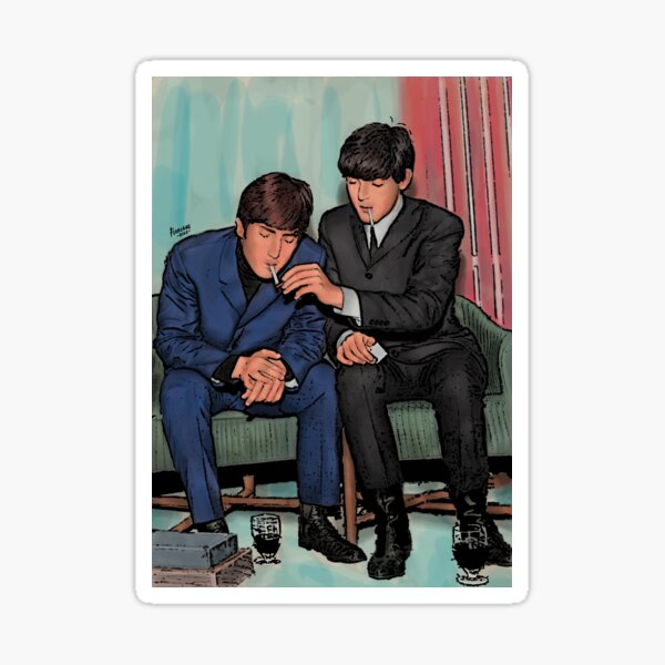 Two of Us Sticker