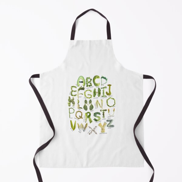 Artikelvorschau, Alphabetbild für Kinder, Großbuchstabenalphabet „Eat your Veggies“, grünes Alphabet entworfen und verkauft von EveryDayDabble.