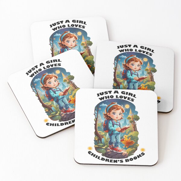 Item preview, Just a girl who loves children's books designed and sold by UltimateWorld.