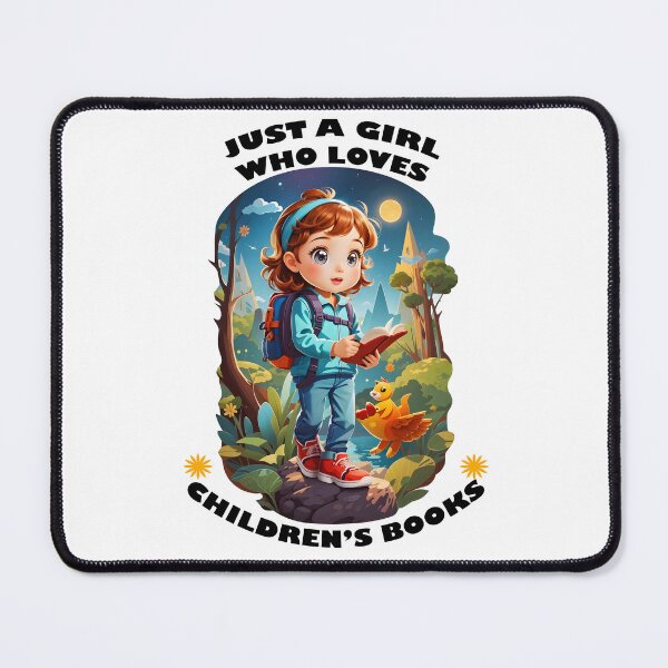 Item preview, Just a girl who loves children's books designed and sold by UltimateWorld.