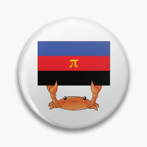 Item preview, Pride Flag Crab (poly) designed and sold by Rustmm.