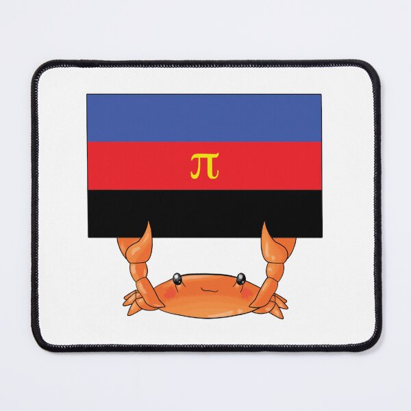 Item preview, Pride Flag Crab (poly) designed and sold by Rustmm.